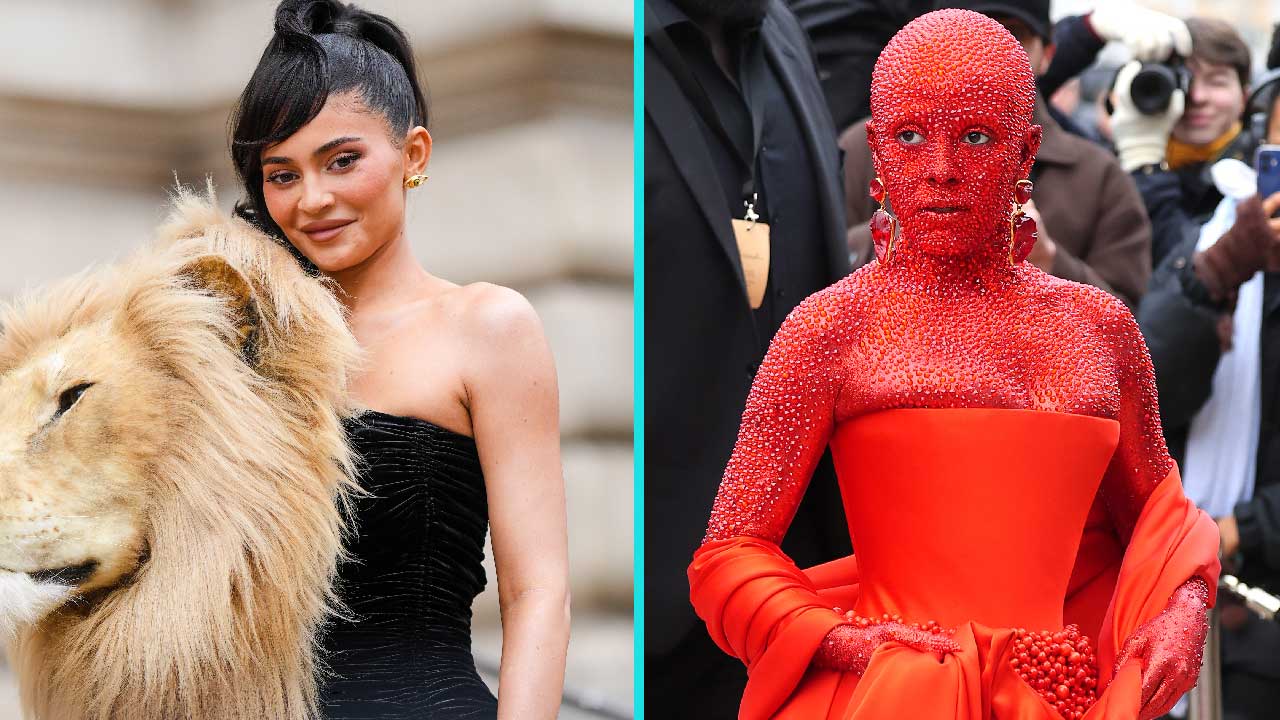Kylie Jenner's Lion-Head Outfit Stuns at Schiaparelli Show - The