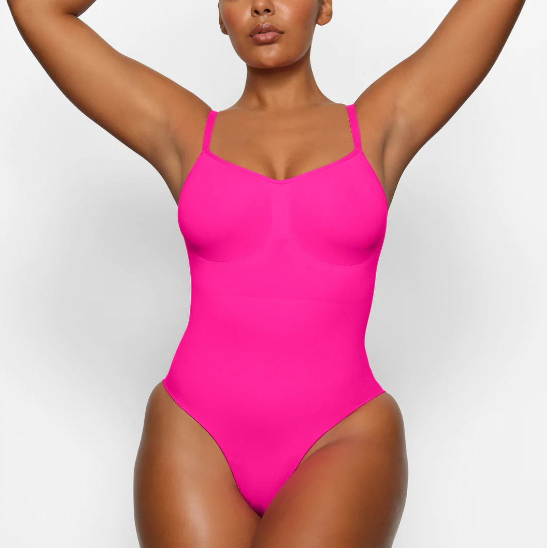 Skims' Valentine's Day Drop Is Full of Neon Rose Hues and Jaw-dropping  Lingerie Styles
