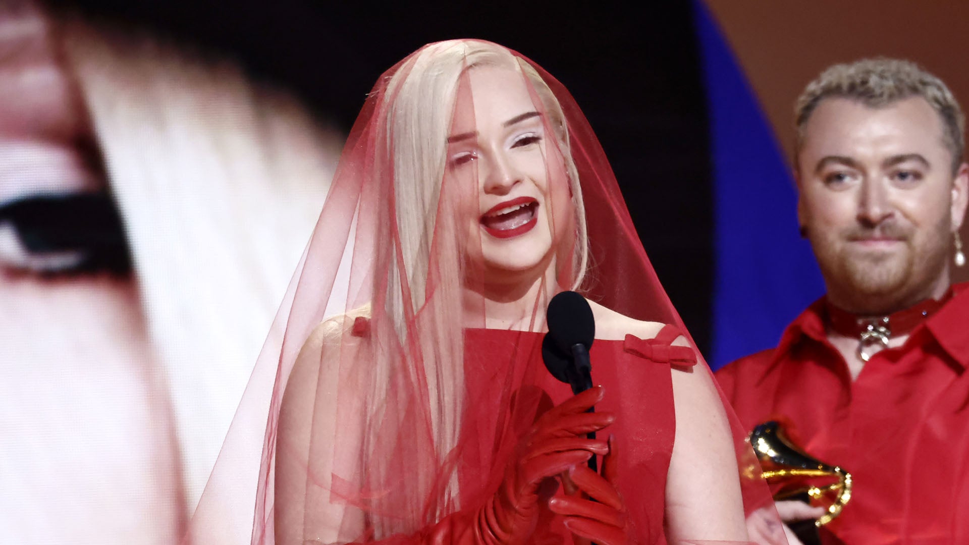 GRAMMYs: Kim Petras Gives Moving Speech After Making History as First  Transgender Winner