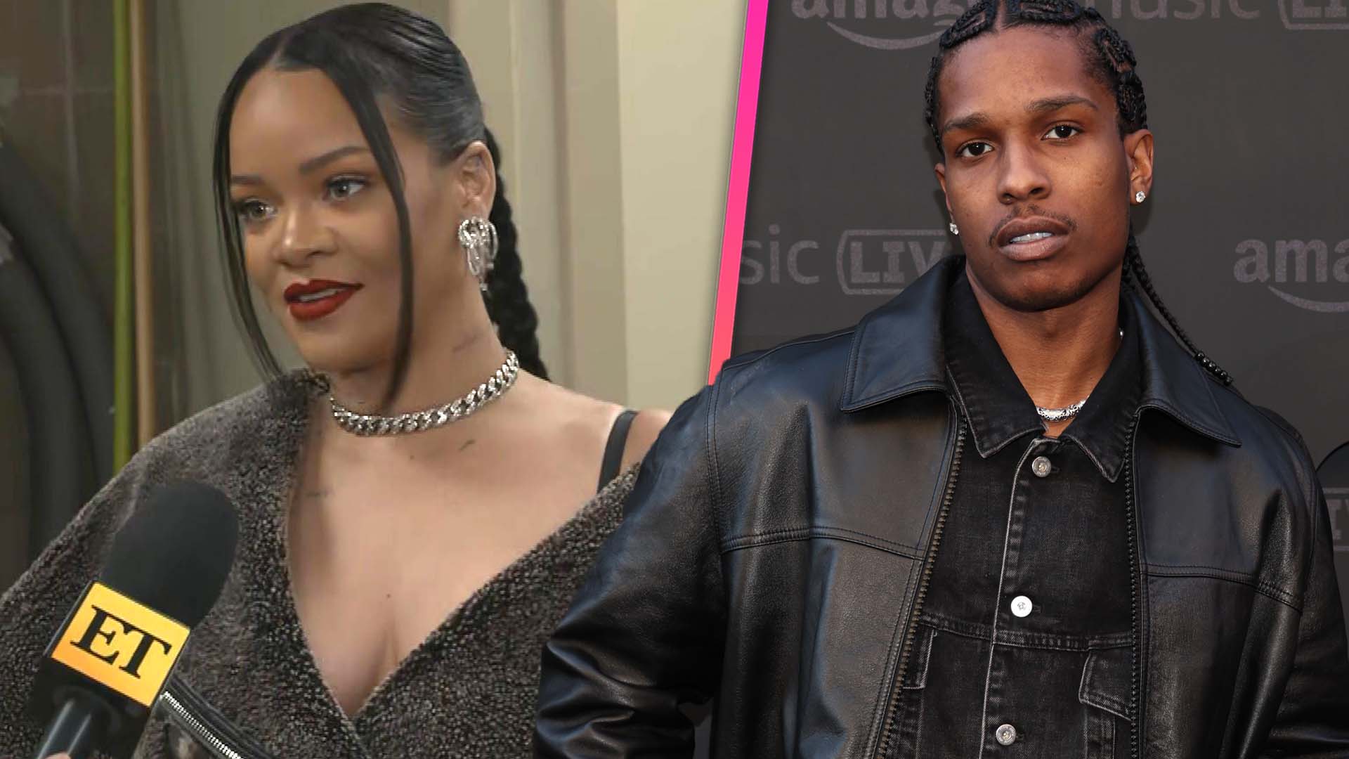 Super Bowl 2023: ASAP Rocky Supports Rihanna at Halftime Show