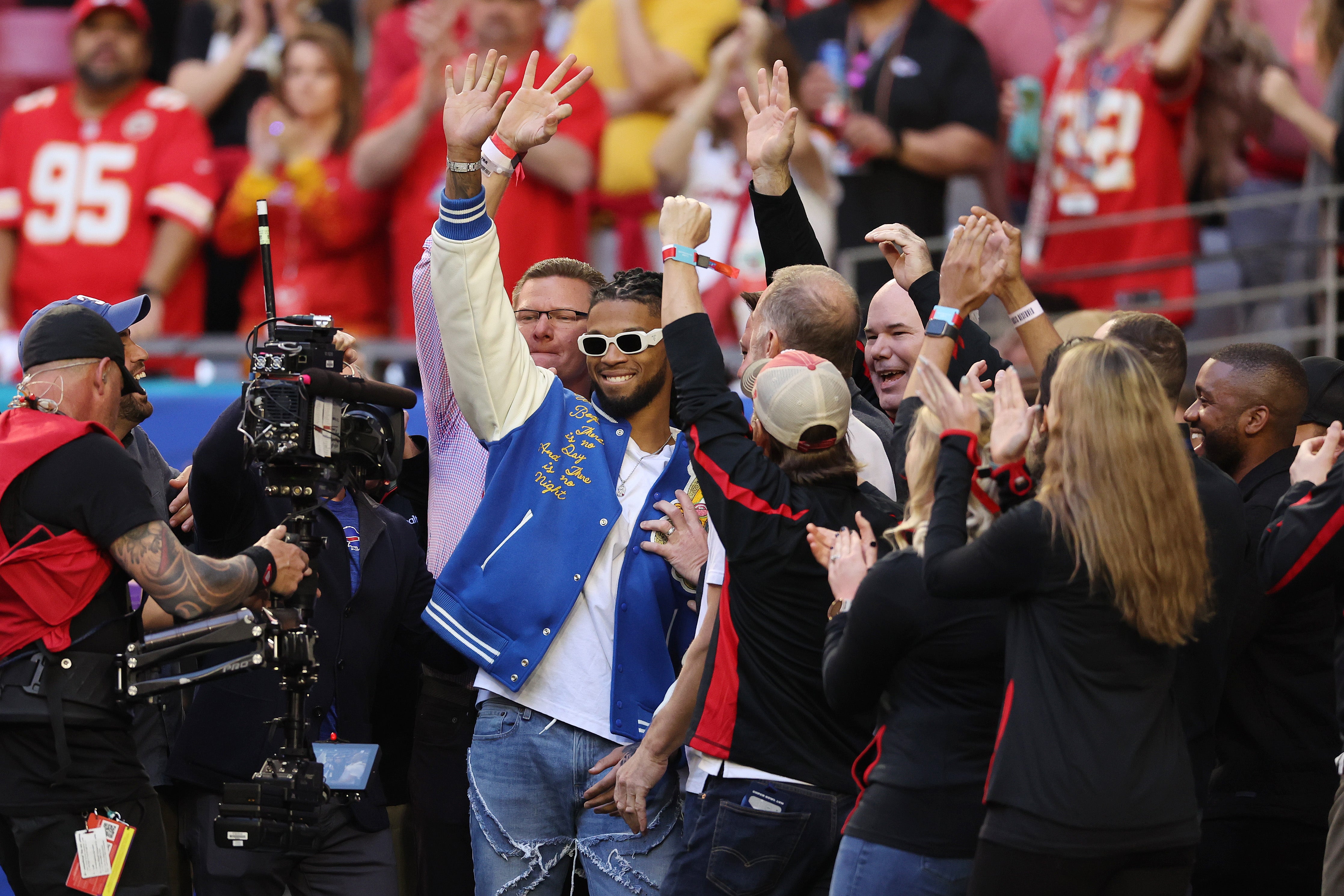 Bills' Damar Hamlin owns up to Super Bowl jacket backlash 