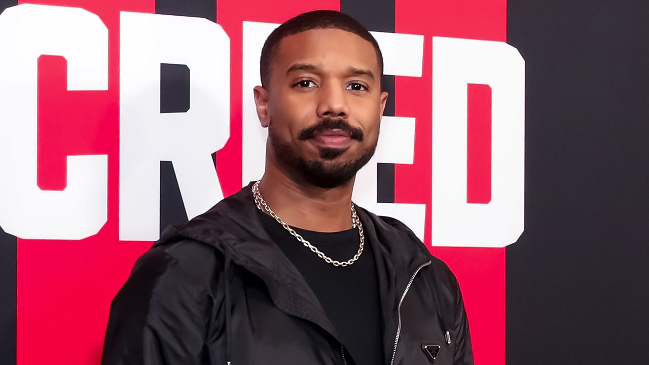 Michael B. Jordan is All Smiles Grabbing Lunch with Friends at