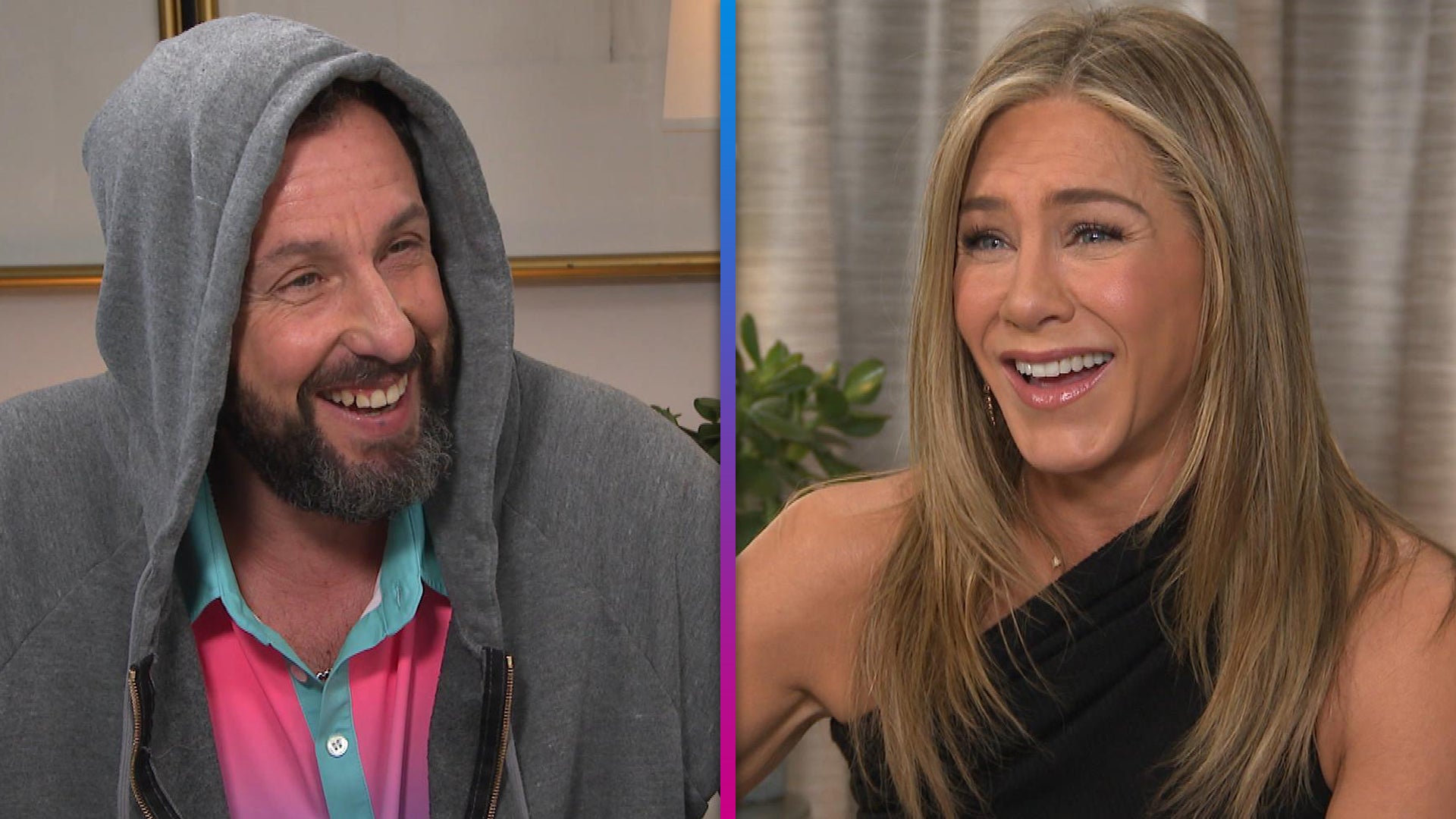 Jennifer Aniston and Adam Sandler Reveal Their Nicknames for One Another (Exclusive) Entertainment Tonight photo