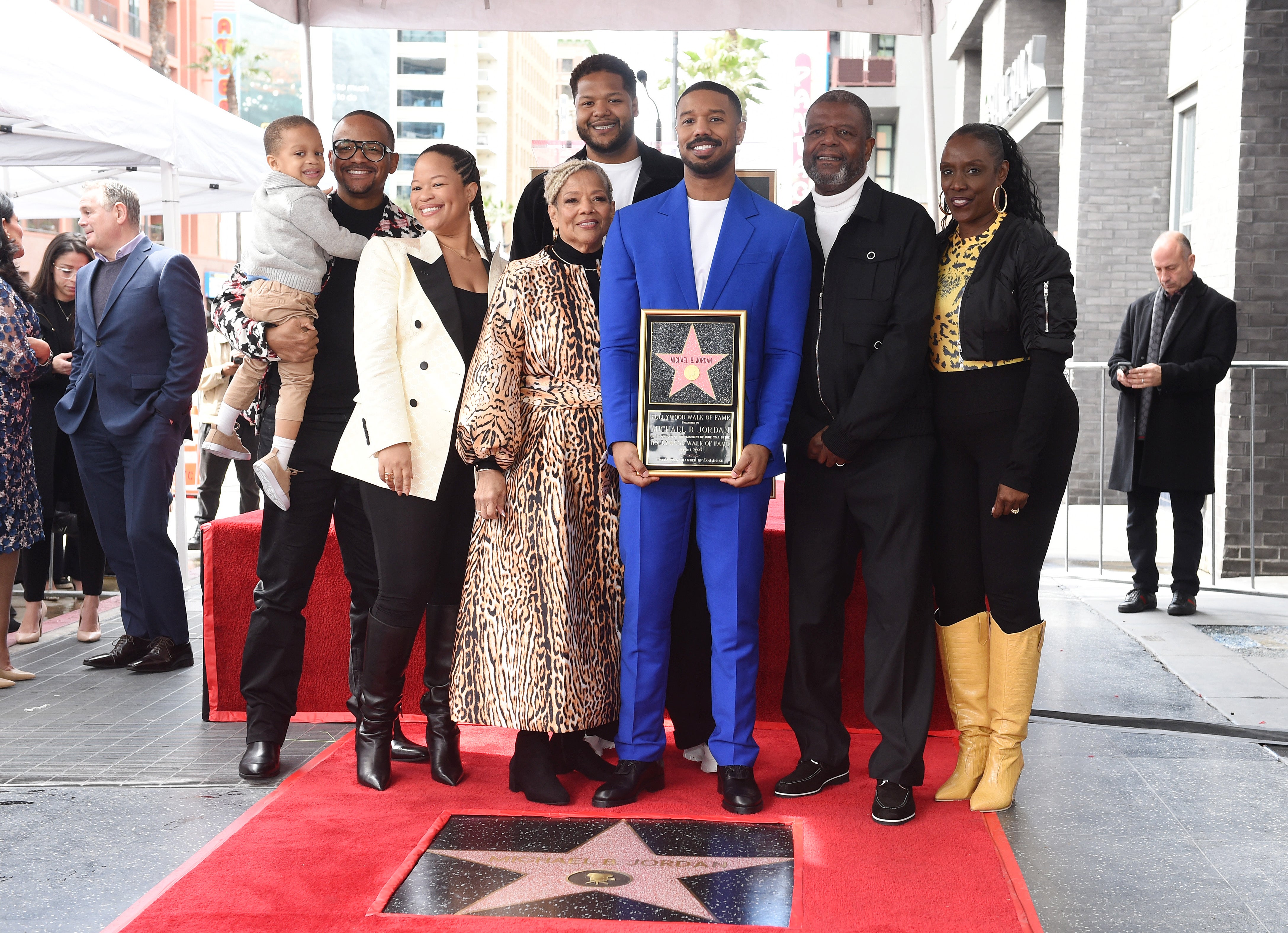 Michael B. Jordan receives a star on Hollywood Walk of Fame, see pics