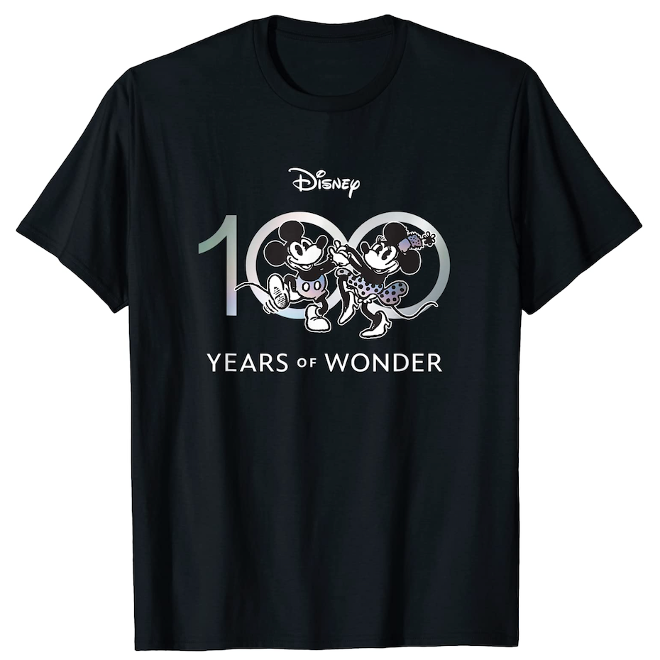 Mickey Minnie Disney 100th Years of Wonder Baseball Jersey