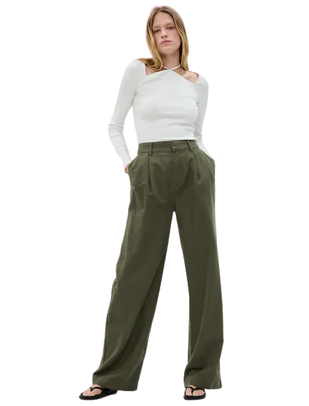 VEKDONE Prime Day Deals Today 2023 Date Cotton Linen Palazzo Pants Lighten  Deals of the Day 