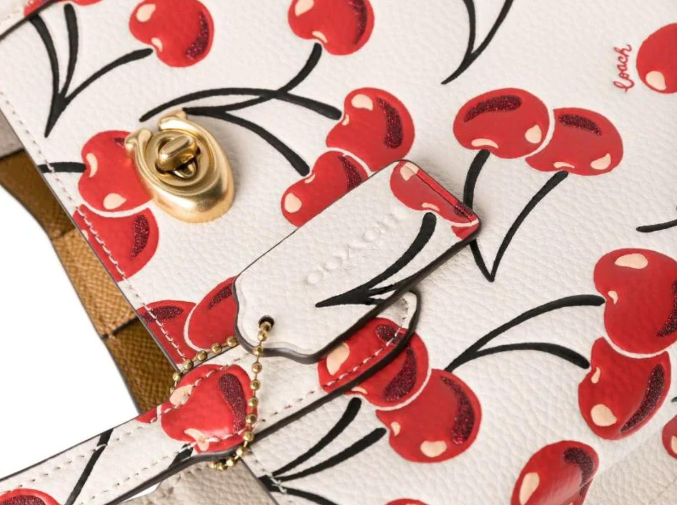 Coach Outlet's Clearance Heart Cherry Handbags Are Perfect for Spring