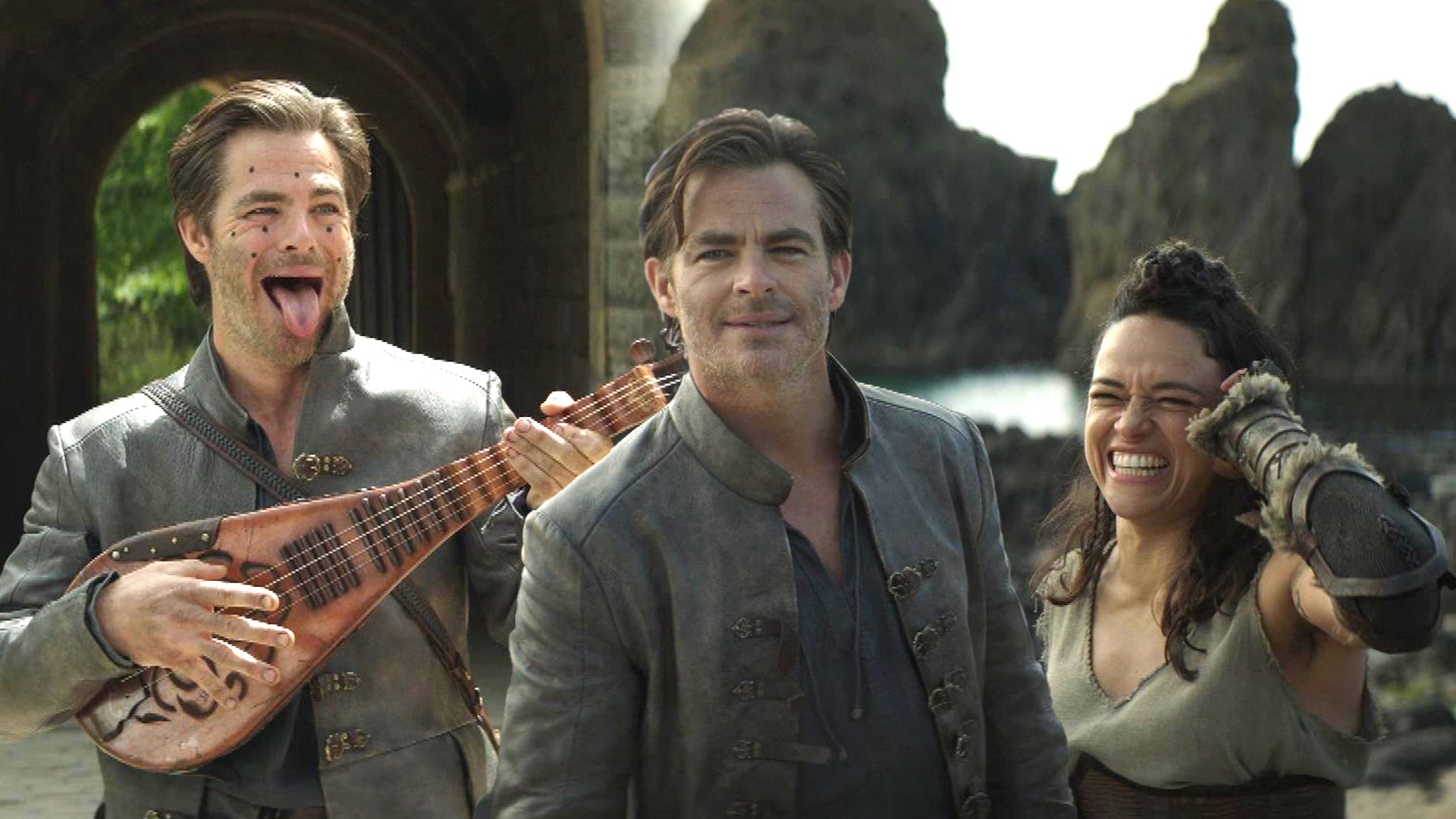  DUNGEONS & DRAGONS: HONOR AMONG THIEVES : Chris Pine, Michelle  Rodriguez, Regé-Jean Page: Movies & TV