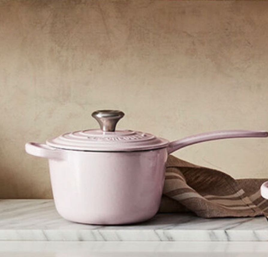 So thrilled to finally launch my iconic cookware line! 💗From pink