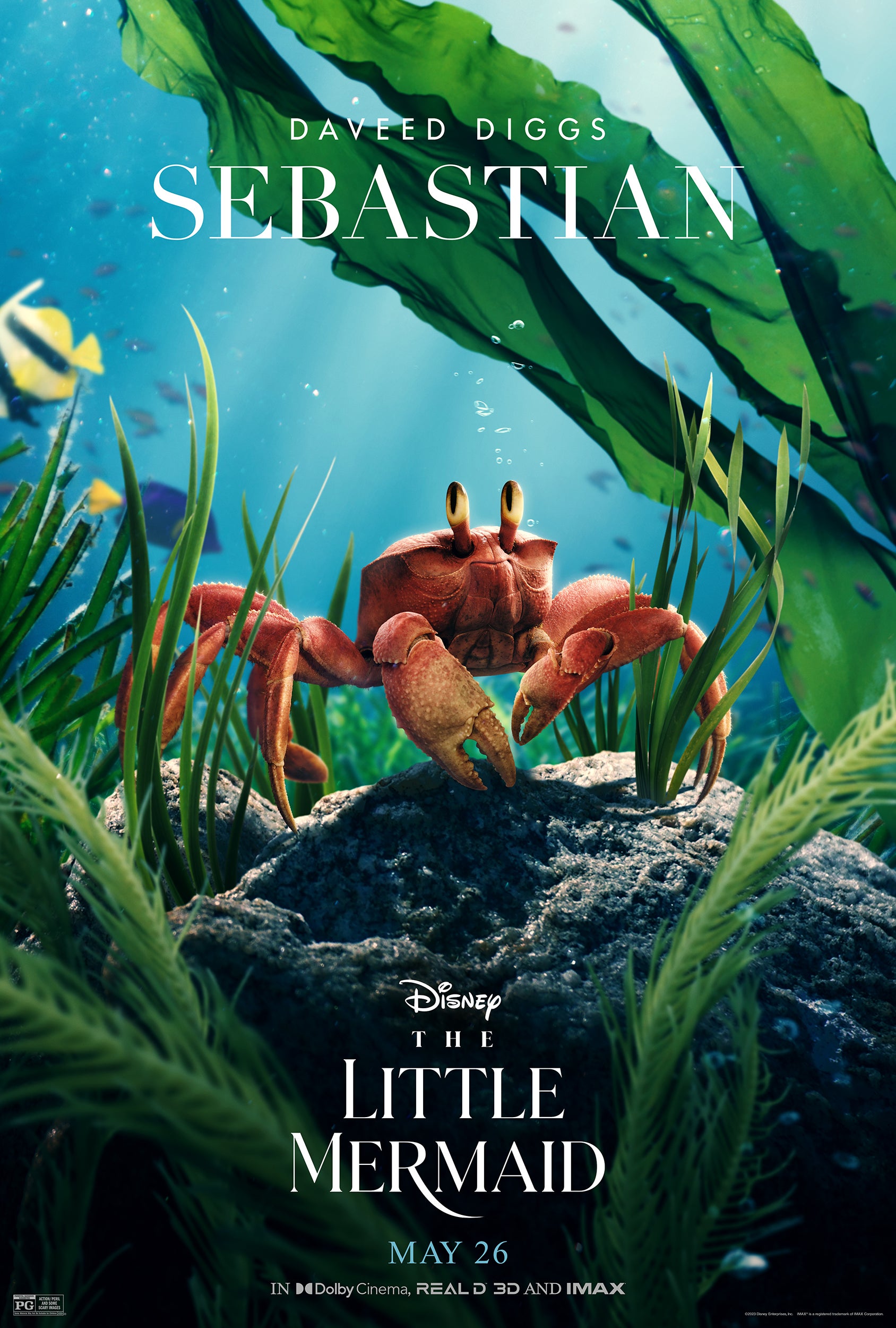 The Little Mermaid' First Look: Daveed Diggs' Sebastian Sings 'Under the Sea'  (Exclusive)