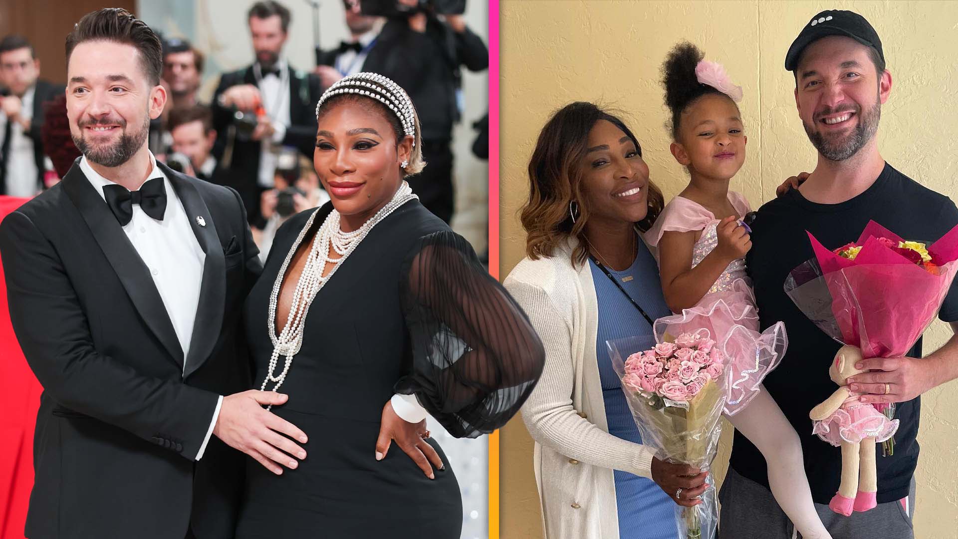 Pregnant Serena Williams Says She's 'Trying to Look Cool' in 'Hot Weather'  with Her Daughter