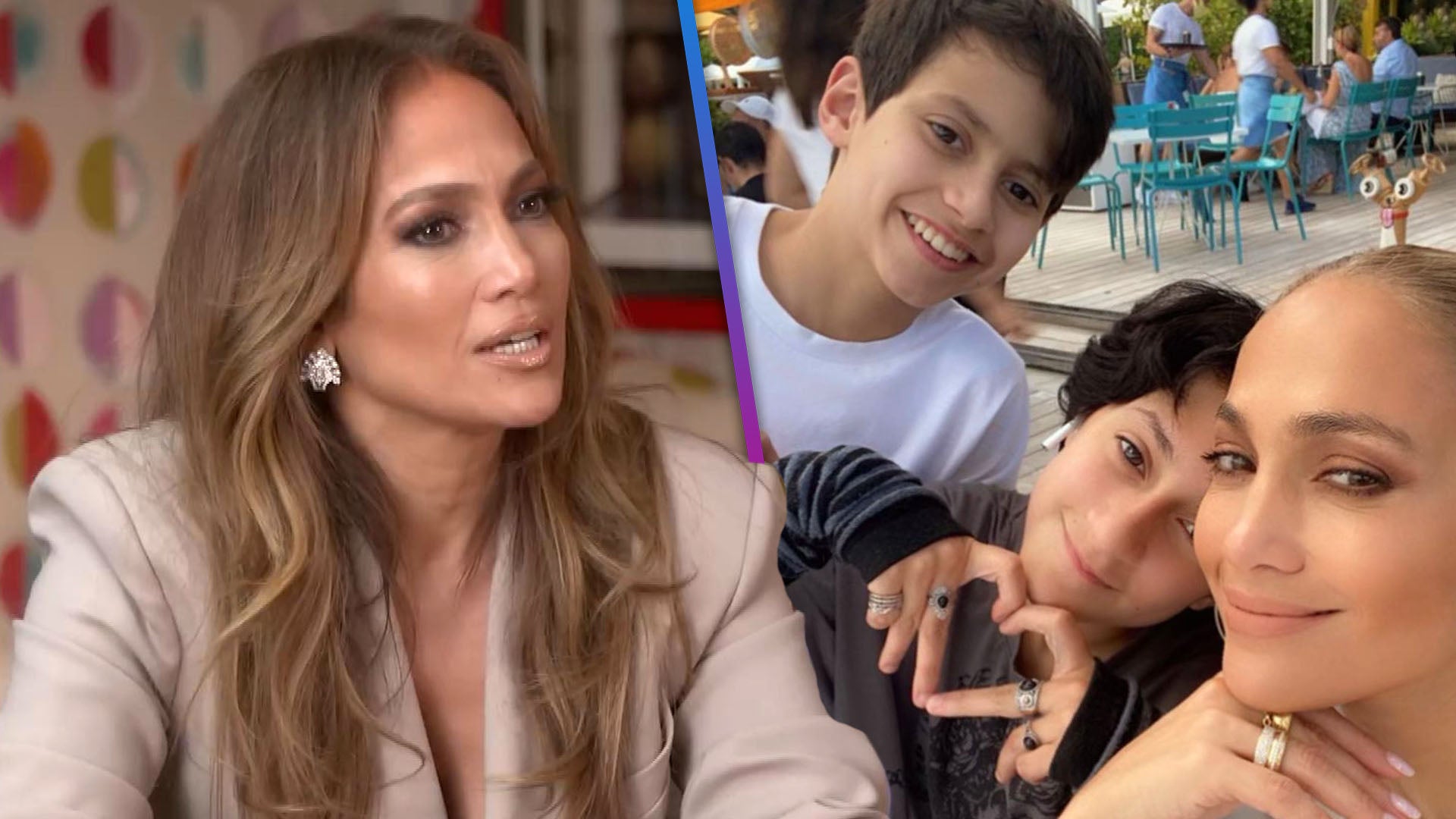 Jennifer Lopez Reveals Her Kids' Struggle With Their Famous Parents'  Publicity | Entertainment Tonight