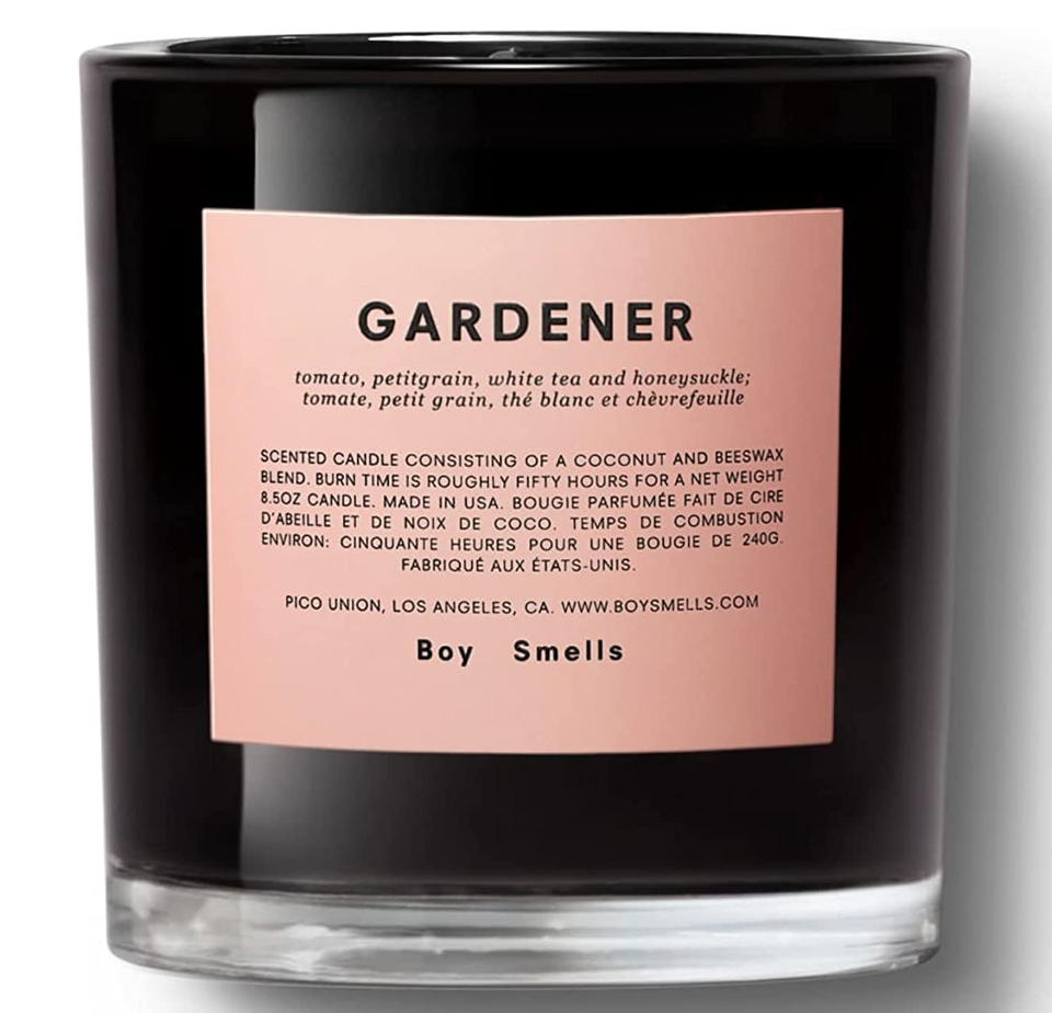 Boy Smells Gardener Scented Candle