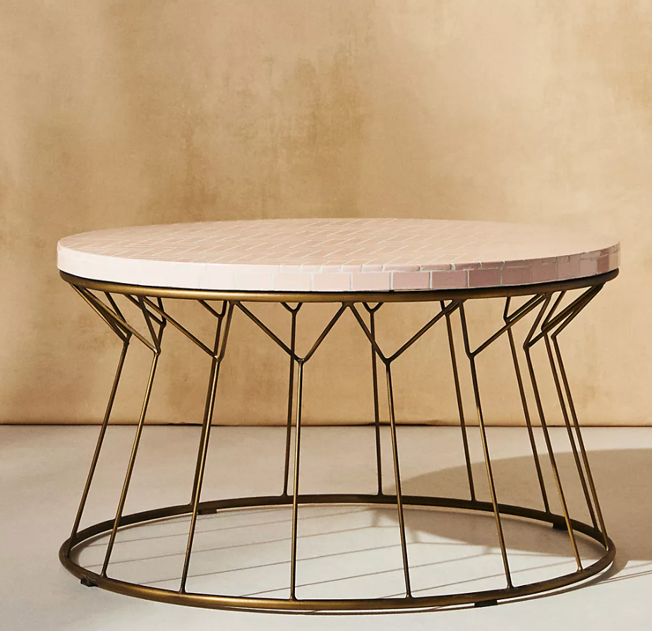 Hourglass Indoor/Outdoor Side Table