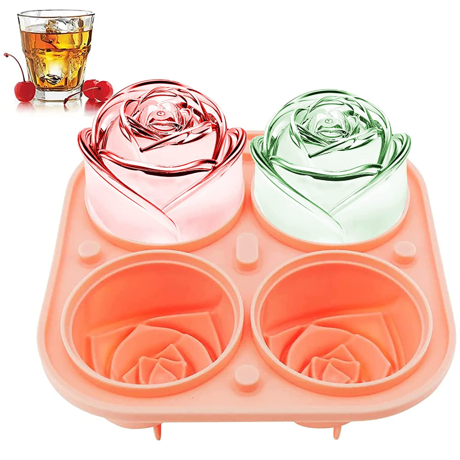 Ice Mould Quick Demould Cube Tray Party Freezer Cooling Drink Box Sili in  2023