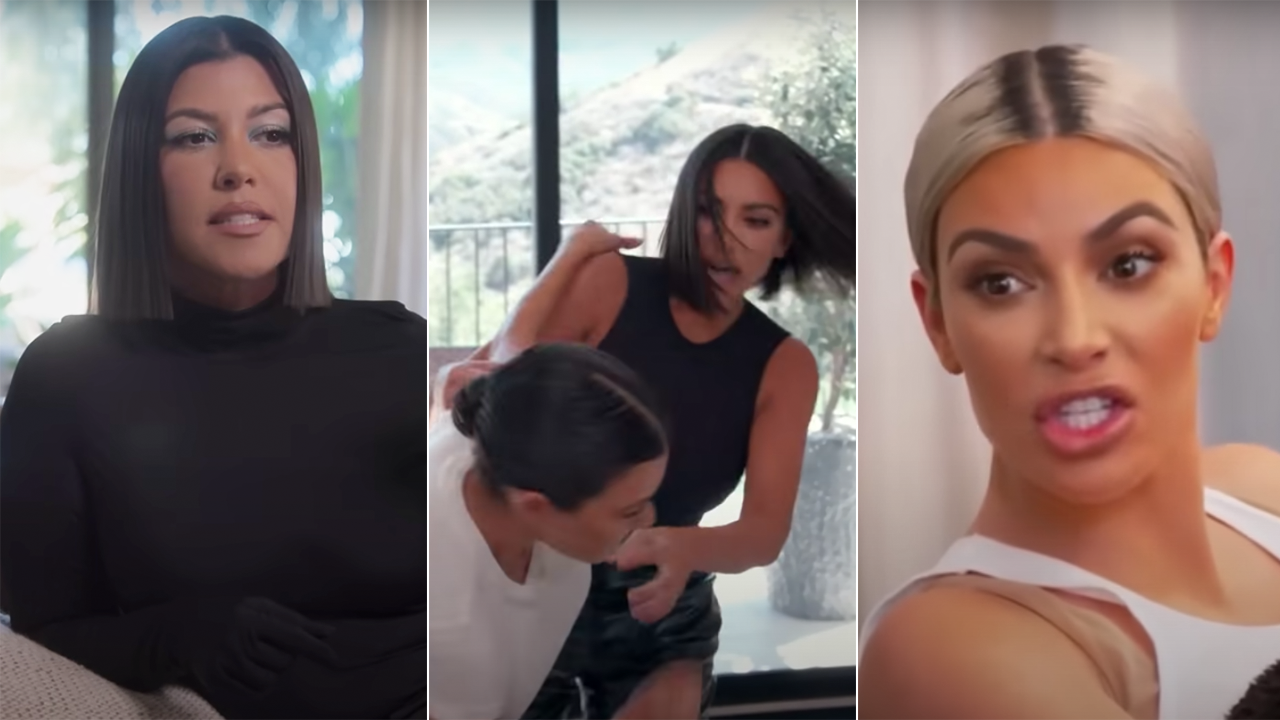 Inside Kim and Kourtney Kardashian's Biggest Fights: From Slaps to Wedding  Drama | Entertainment Tonight