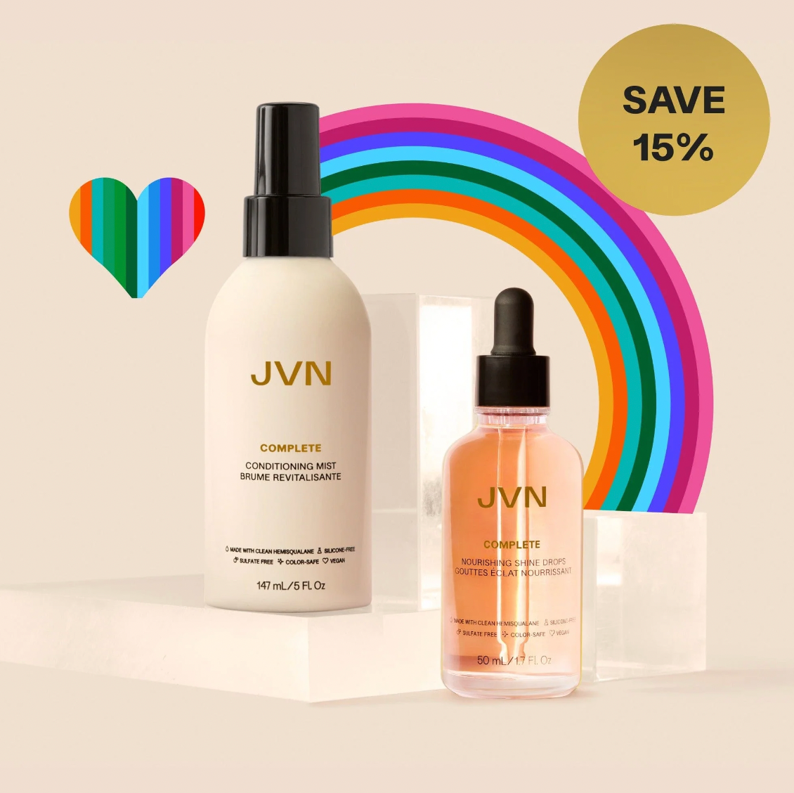 JVN x GLSEN Pride Hair Set