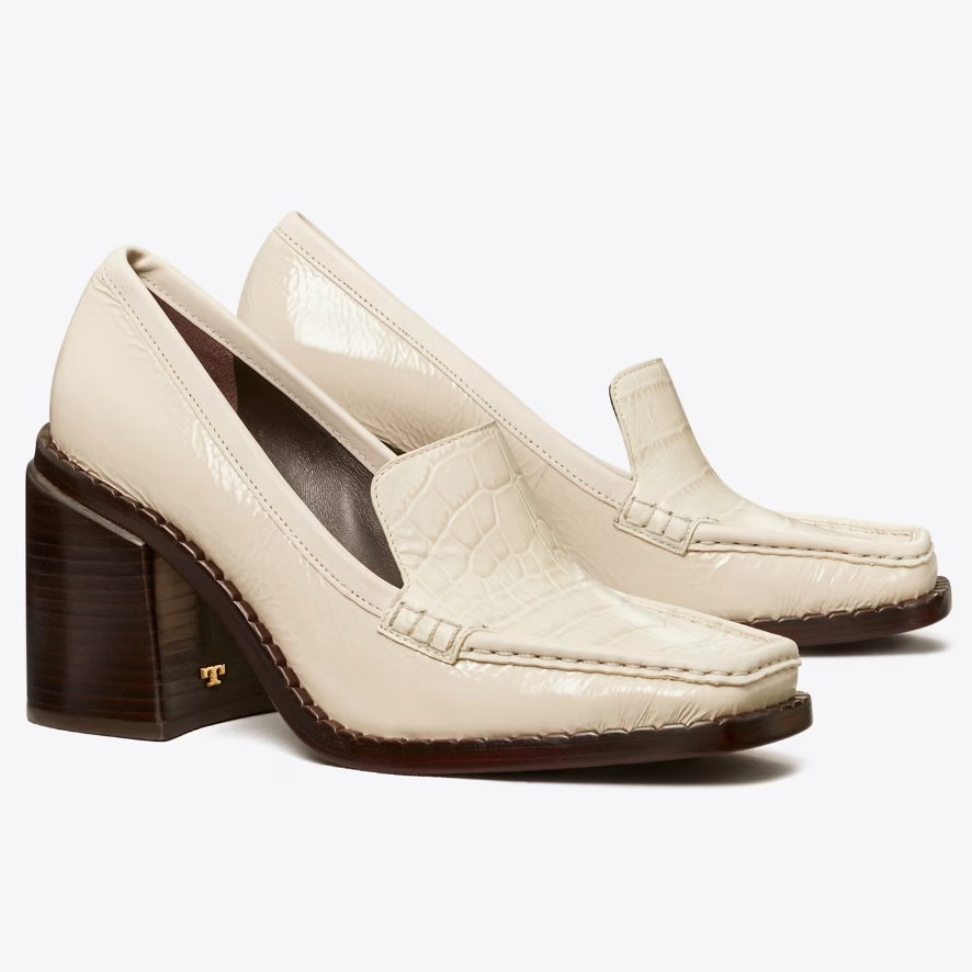 '70s Square Heeled Loafer