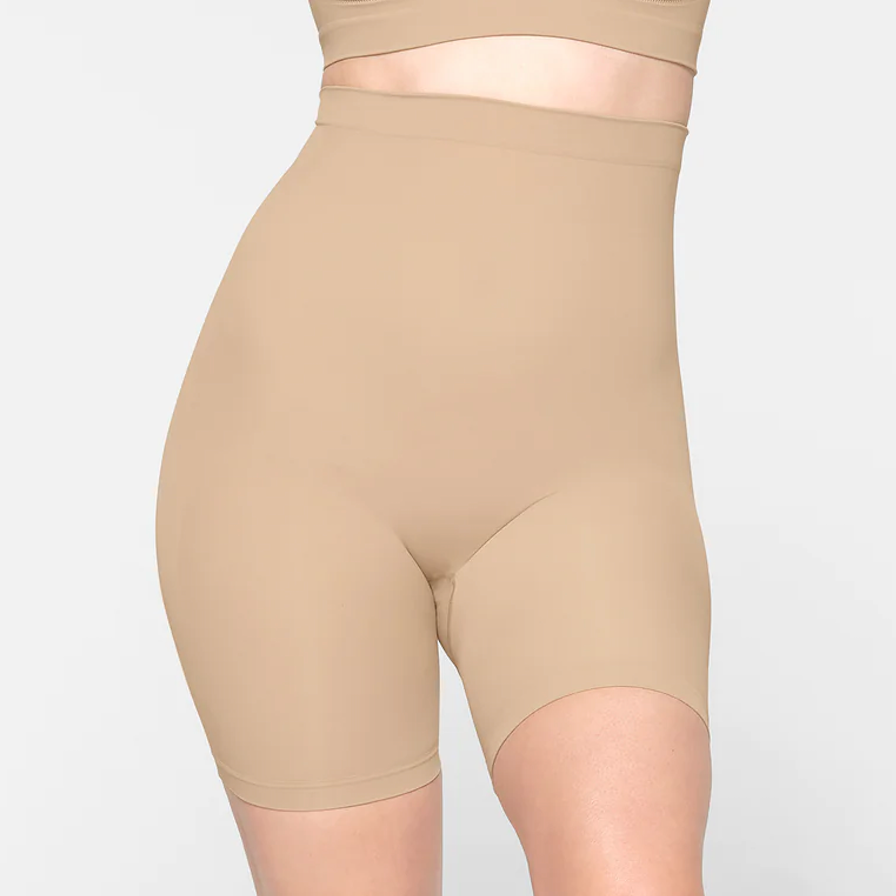 VASLANDA Slip Shorts for Under Dresses Women Elastic Anti Chafing