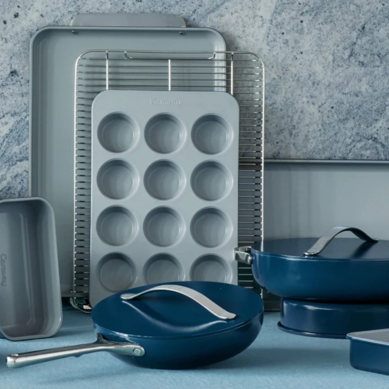 We Spotted a New Caraway Cookware Set Dupe That Only Costs $100 — Get It  Before It Sells Out