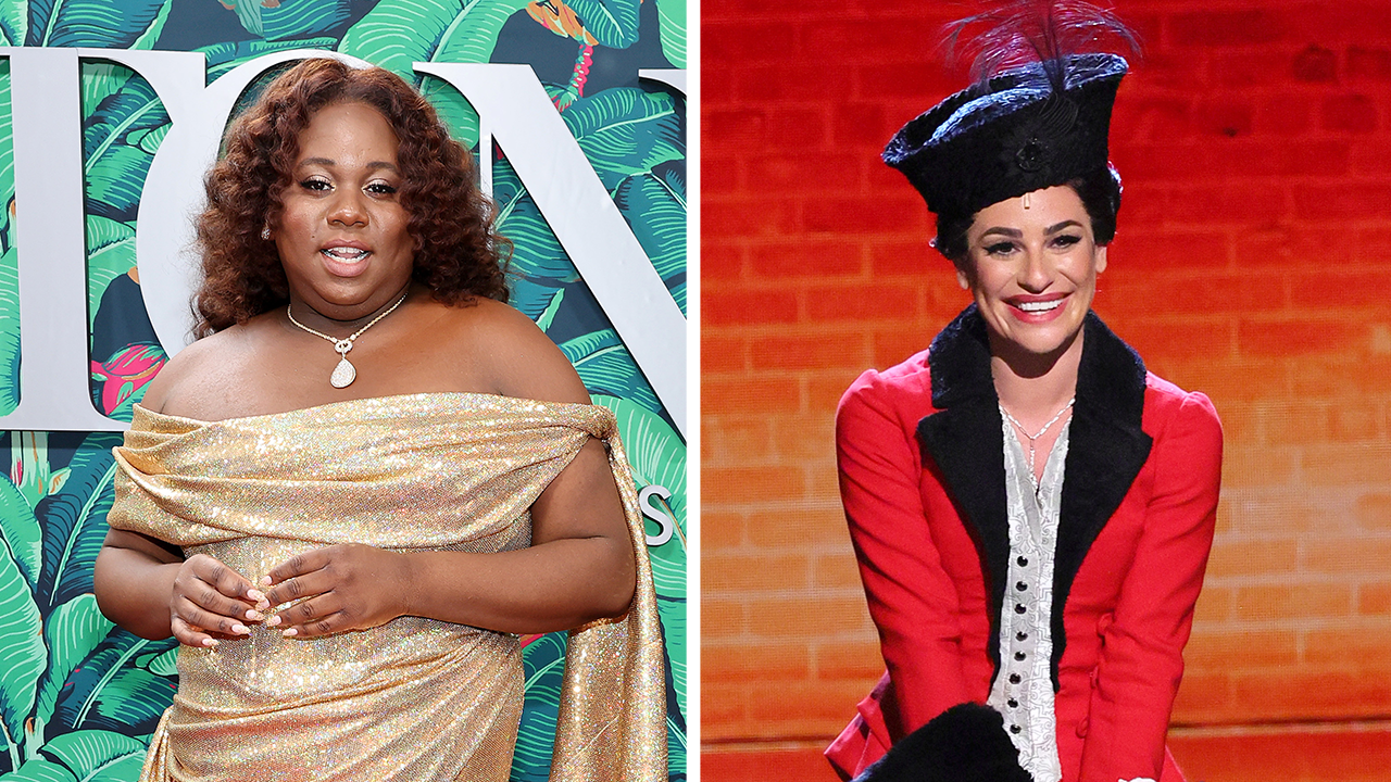 Alex Newell Reacts to Glee Reunion With Lea Michele at the 2023