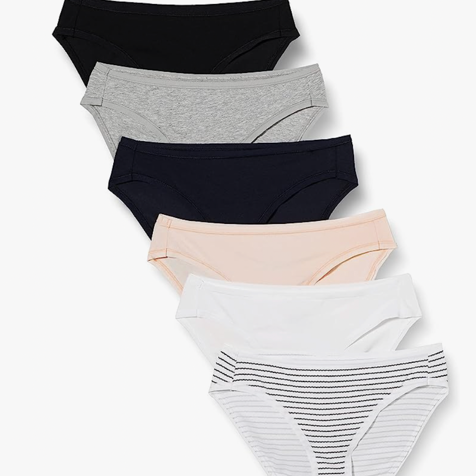 Essentials Women's Cotton Bikini Brief Underwear, New York