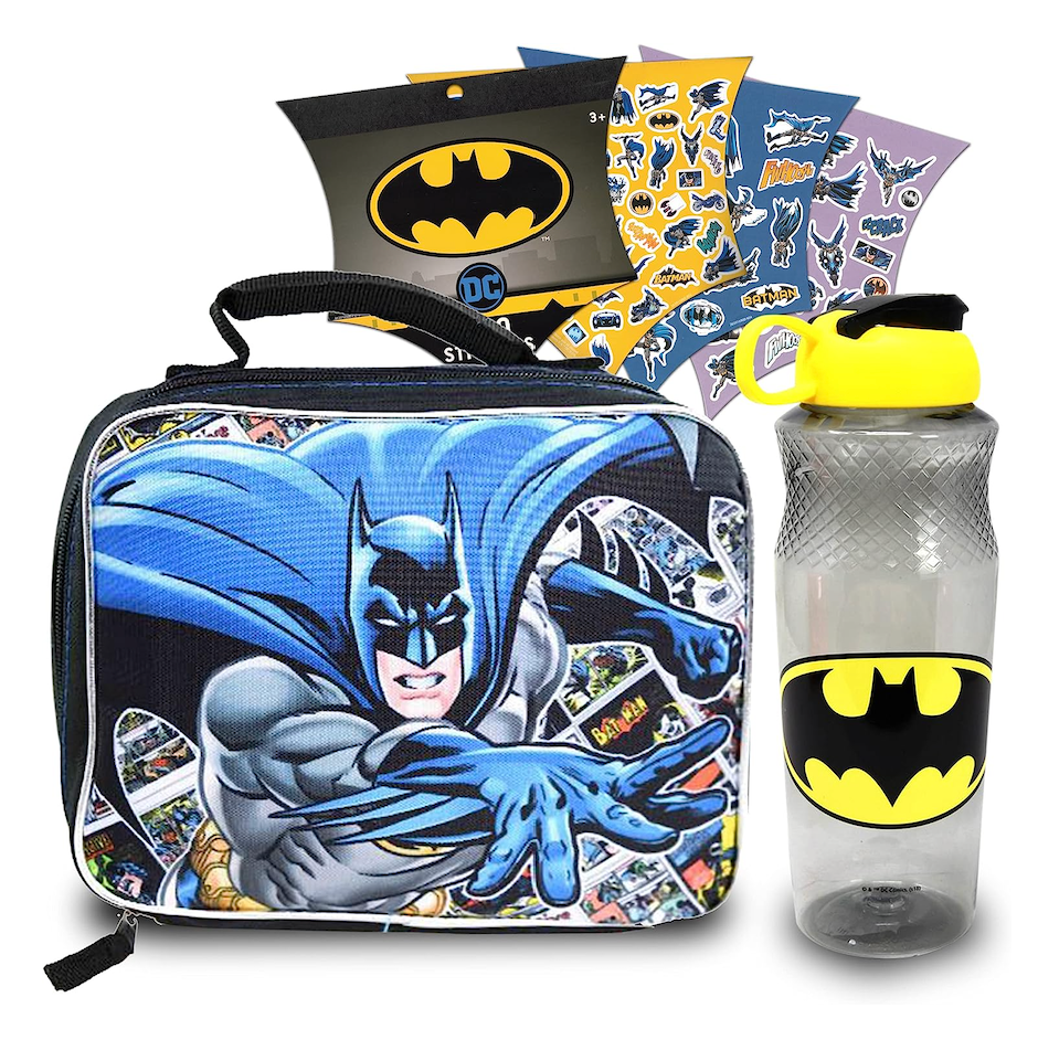  Super Mario Lunch Bag Set (Lunch Bag, Water Bottle