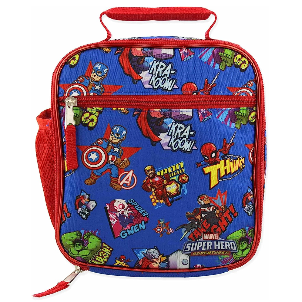 Hadley Lunch Bag Iron Man Red Snapper
