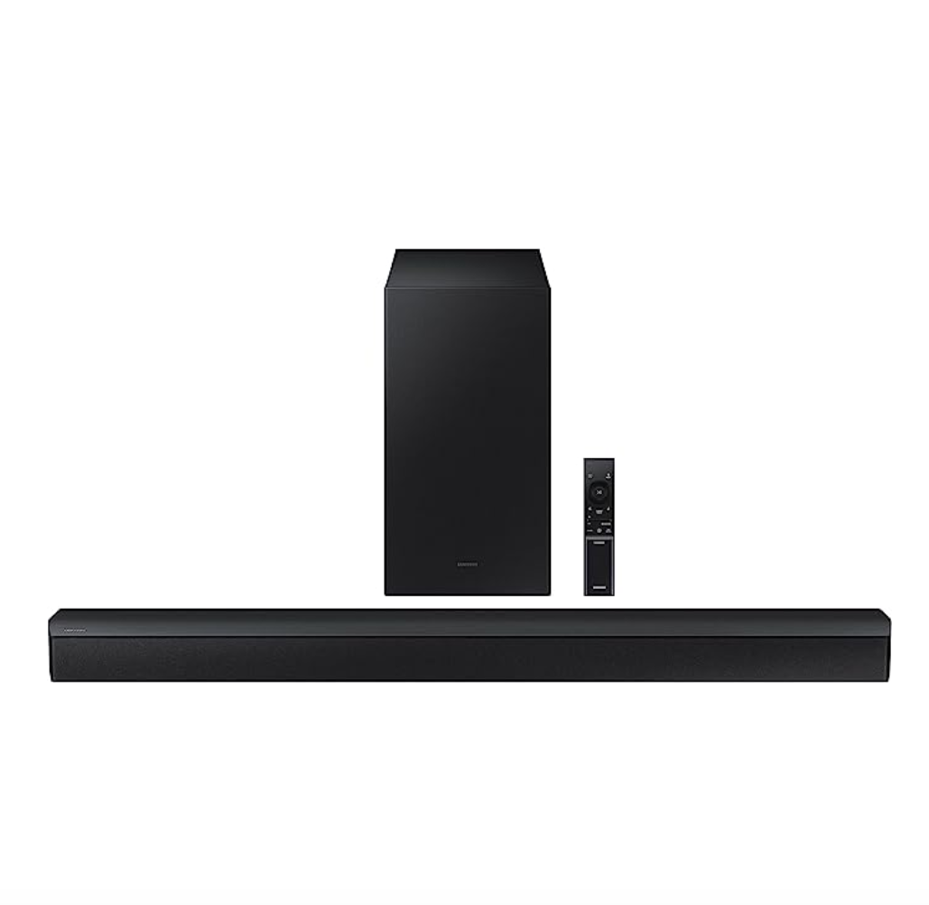 Samsung Soundbar with Dolby Audio and Subwoofer Included