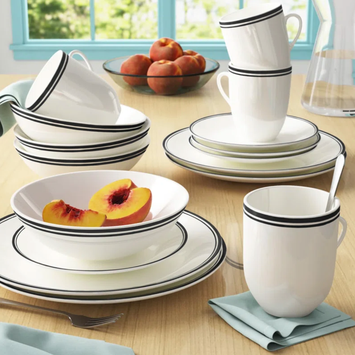 Wayfair Basics 16-Piece Dinnerware Set