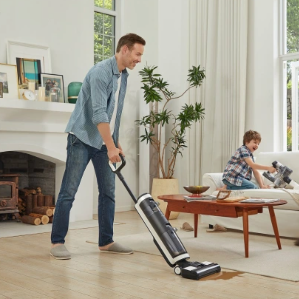 Tineco Floor One S5 Pro 2 Cordless Wet Dry Vacuum Smart Floor Cleaner New  Open
