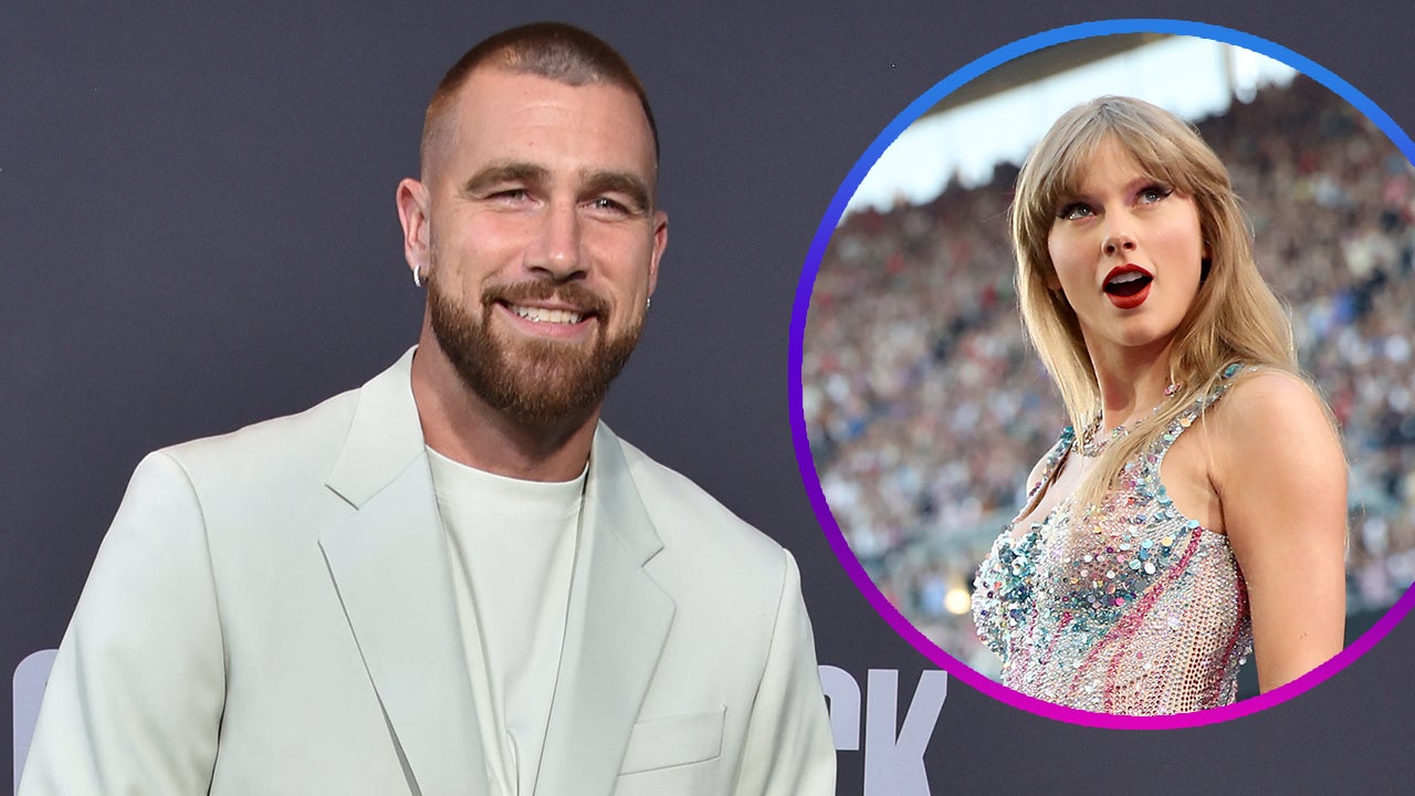 Travis Kelce Dodges Questions About Taylor Swift After Admitting He Tried to Give Her His Number | Entertainment Tonight