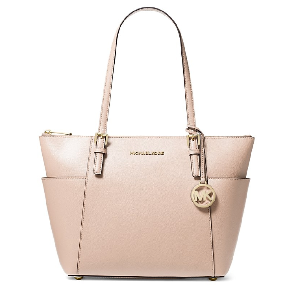 You should definitely buy this metallic Michael Kors crossbody bag while  it's under $100 for Prime Day