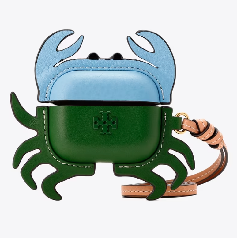 Leather Crab Airpods Case