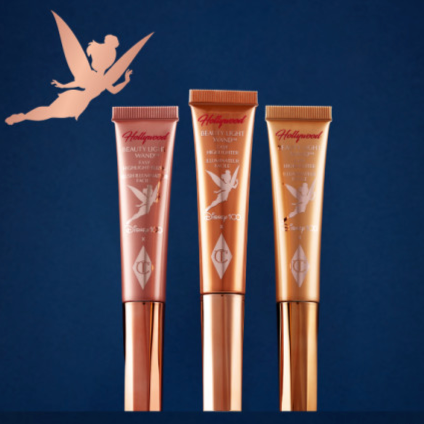 Disney100 X Charlotte Tilbury Beauty Light Wand Trio