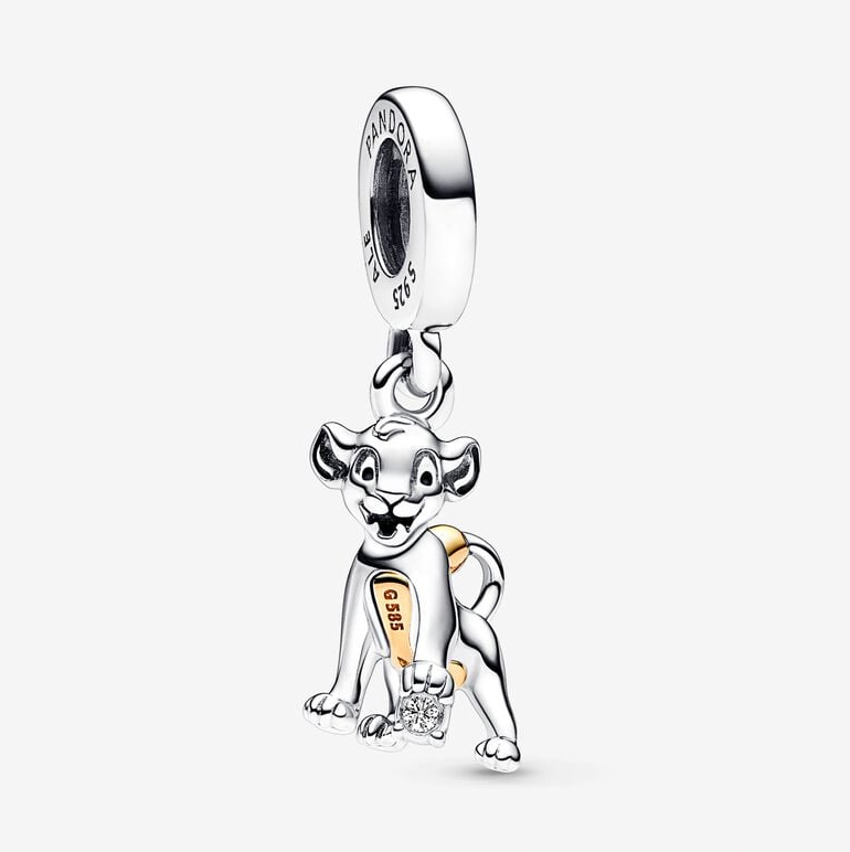 Disney 100th Anniversary Simba Dangle Charm