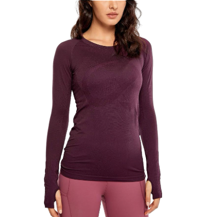 SQUATPROOF LONG SLEEVE ACTION SEAMLESS LONG SLEEVE - Long sleeved