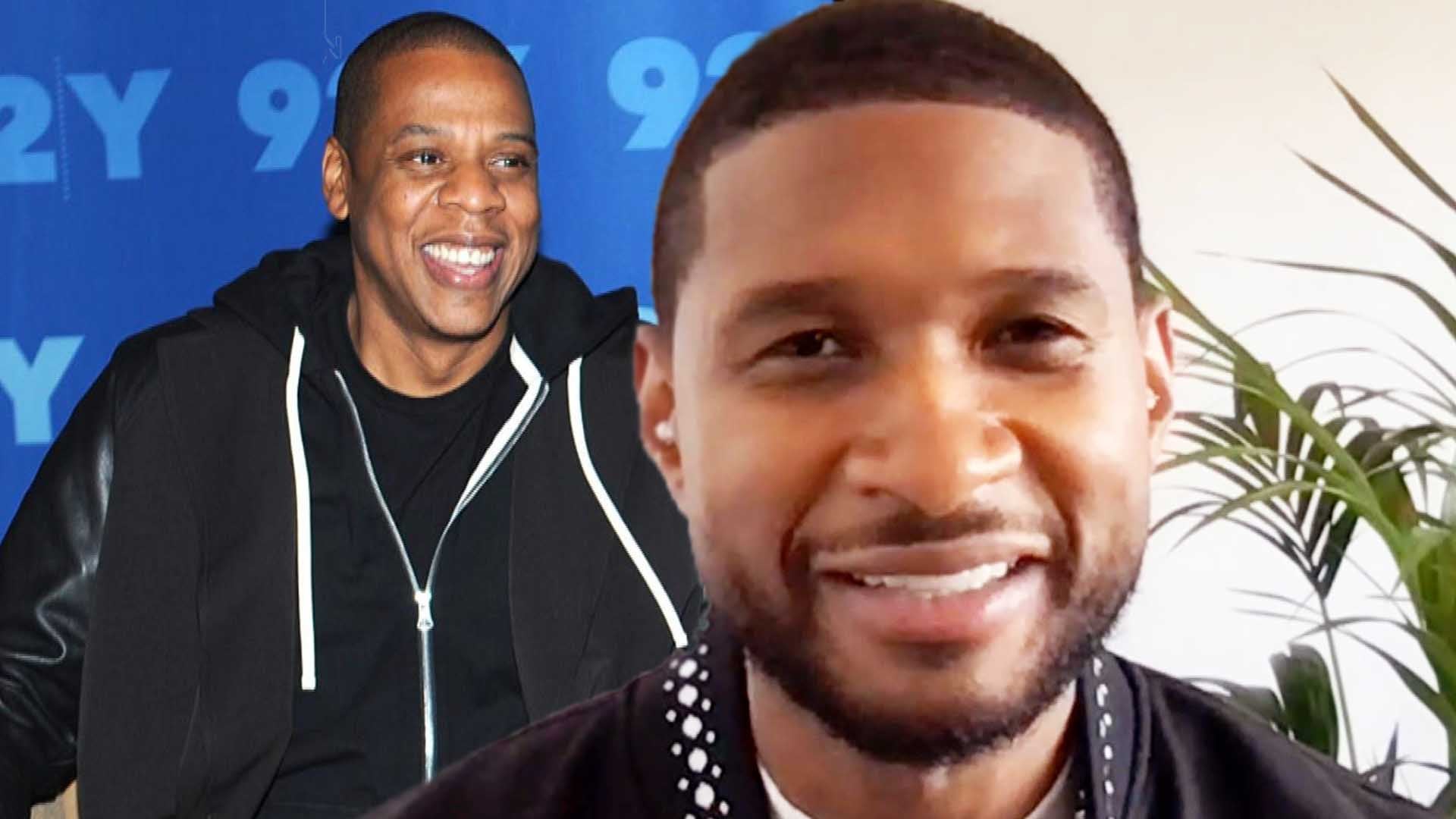 Usher Gets Super Bowl Halftime Show Call from Kim Kardashian in