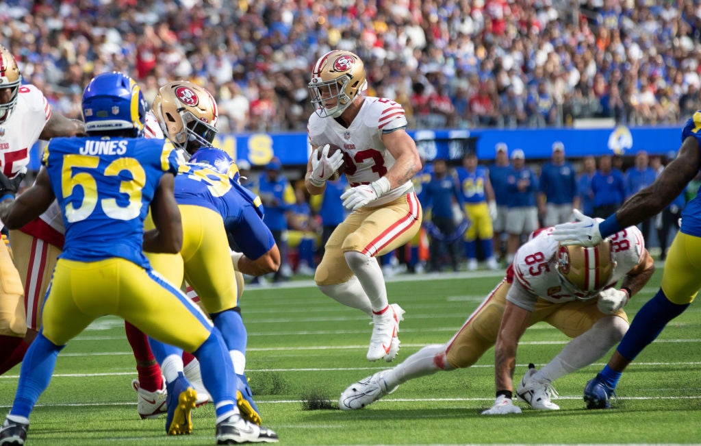 watch tv] San Francisco 49ers v Los Angeles Rams live free, King Channel  Group