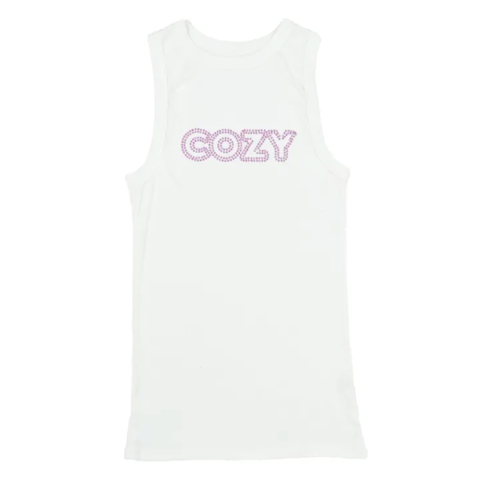 Score 'Louis Vuitton' Love Yourself Girls Pink Tank Top by