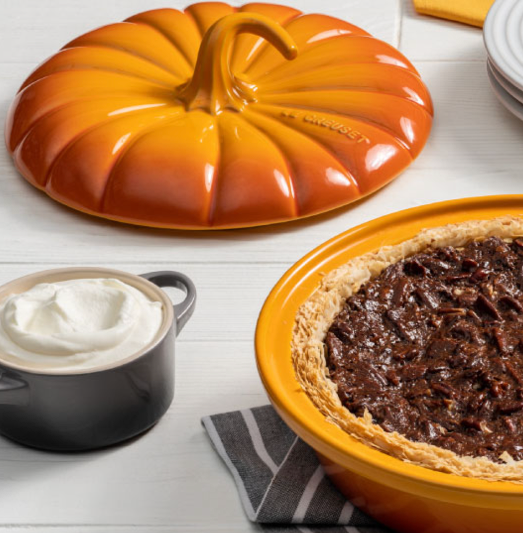 Le Creuset launches new cast iron pumpkin casserole pot for Halloween