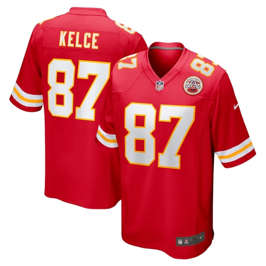 Chiefs TE Travis Kelce jersey sales jump nearly 400% following