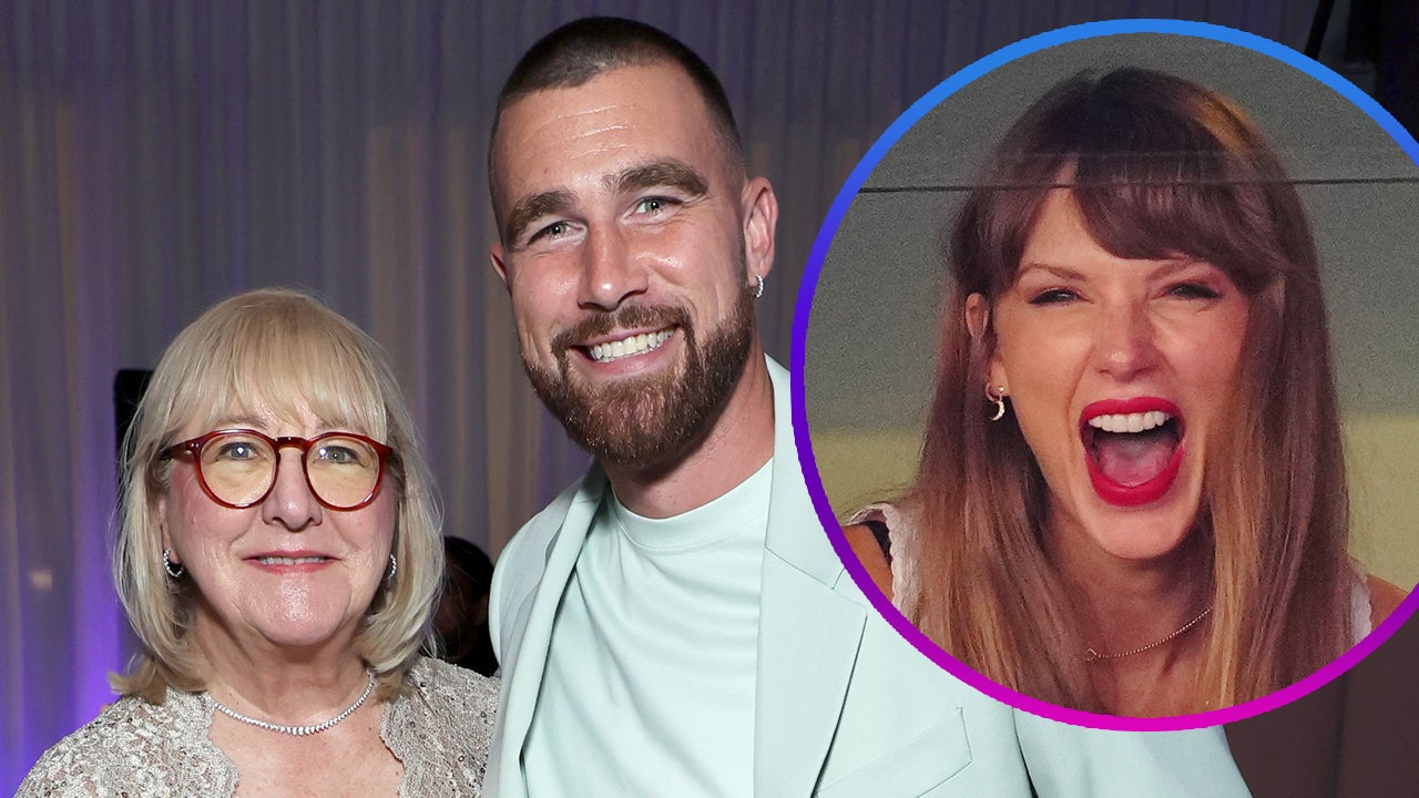 Taylor Swift With Travis Kelce's Mom Donna Kelce at Chiefs Game