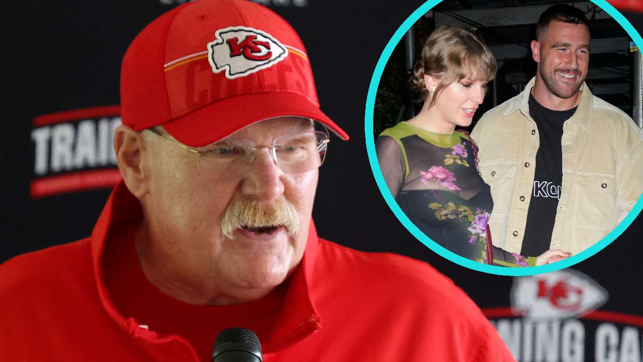 Kansas City Chiefs Coach Andy Reid Reveals His Long History With Taylor Swift Amid Travis Kelce Romance | Entertainment Tonight