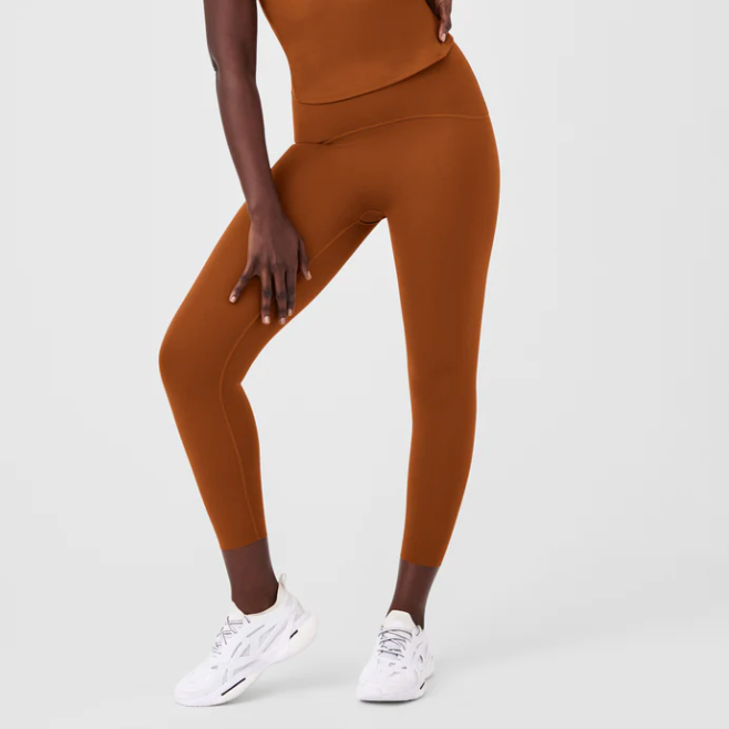 Spanx's New Fleece-Lined Leather Leggings Will Become Your New