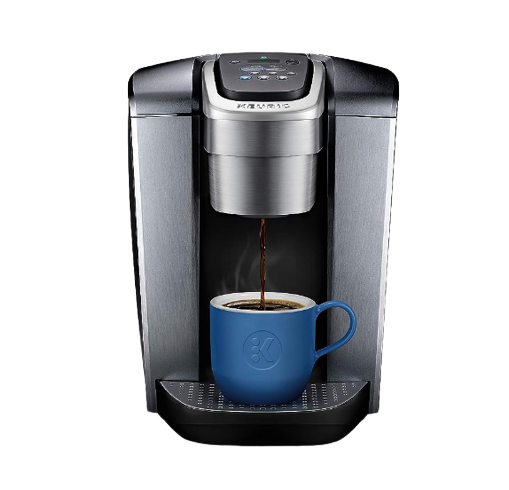 Keurig K-Cafe Special Edition Coffee Maker, Nickel+Bestpresso Coffee 12-Ct  Italian Roast K-Cup+12 oz Tumbler 