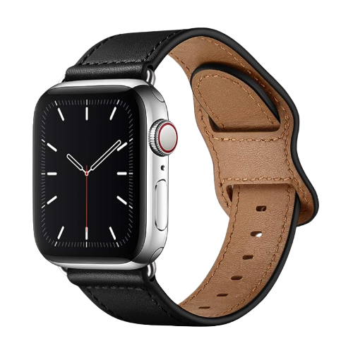 Two-Tone Leather Watch Strap for Smart Watches in 2023