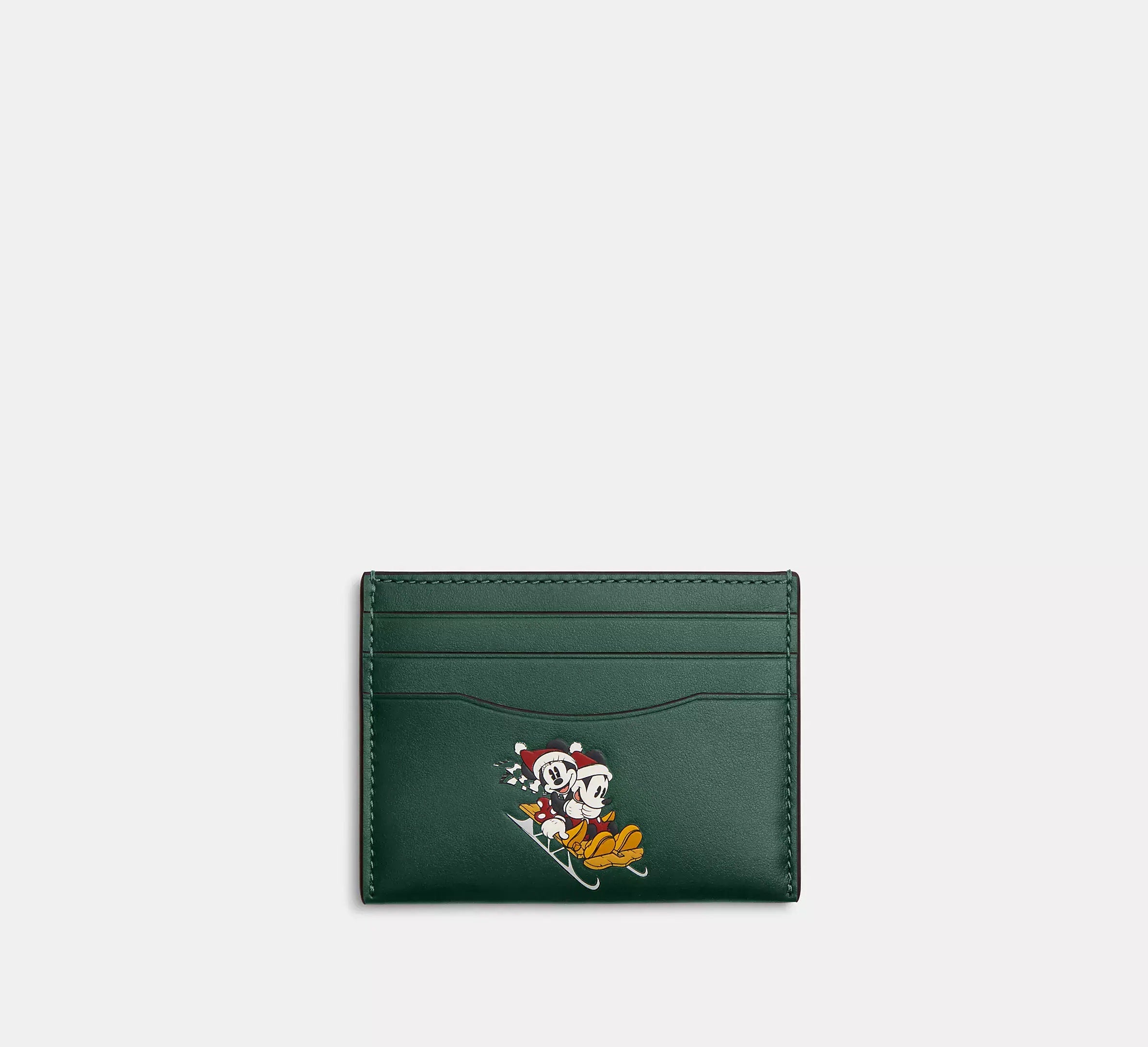 Coach X Disney Mickey Mouse Cardholder Keychain 