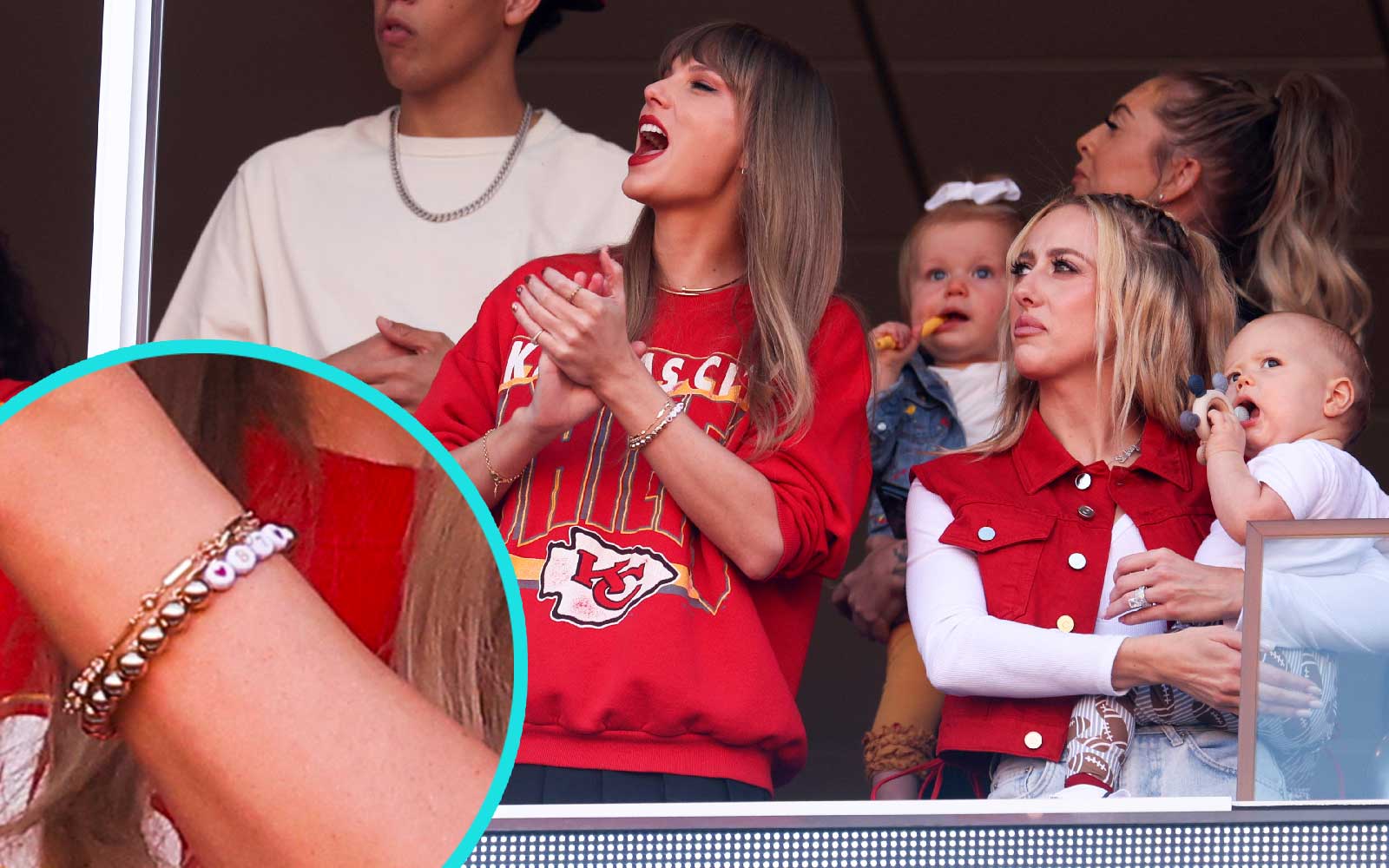 Taylor Swift Lucky #13 Chiefs Jersey (Front/Back Print) - Taylor