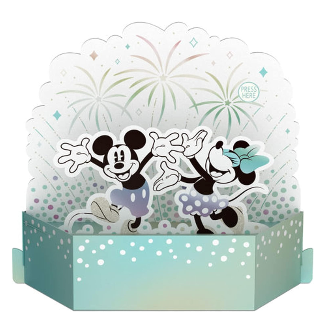 Hallmark : Disney Mickey and Minnie 4-Pack Medium Christmas Gift